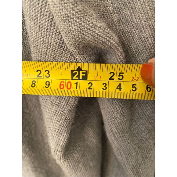 Lacoste Izod Men Grey V Neck Cardigan Sz XL - Picture 6 of 7